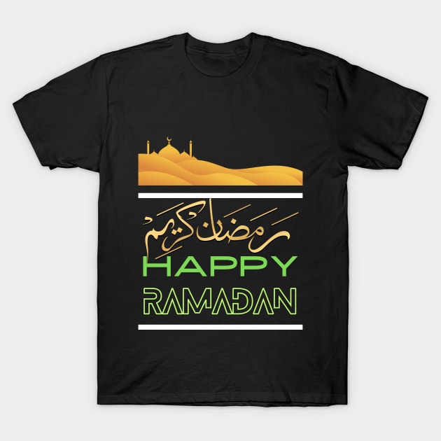 Happy Ramadan T-Shirt by Casual Wear Co.